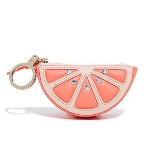 Kate Spade New York Coral Grapefruit Coin Purse!!